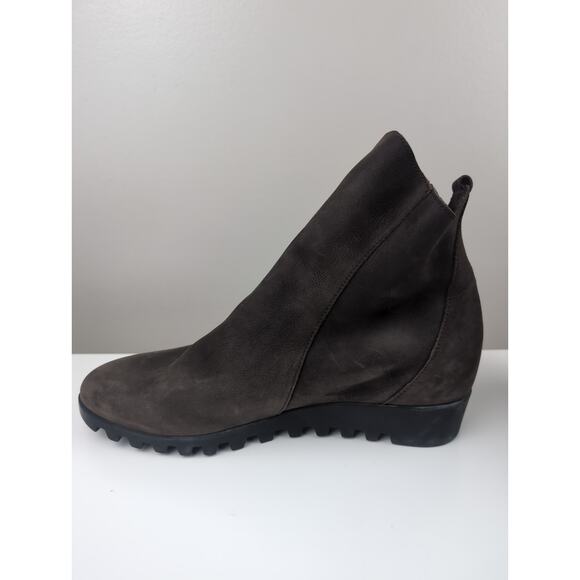 Arche Lomage Nubuck Leather Ankle Boots 40 - Picture 7 of 10